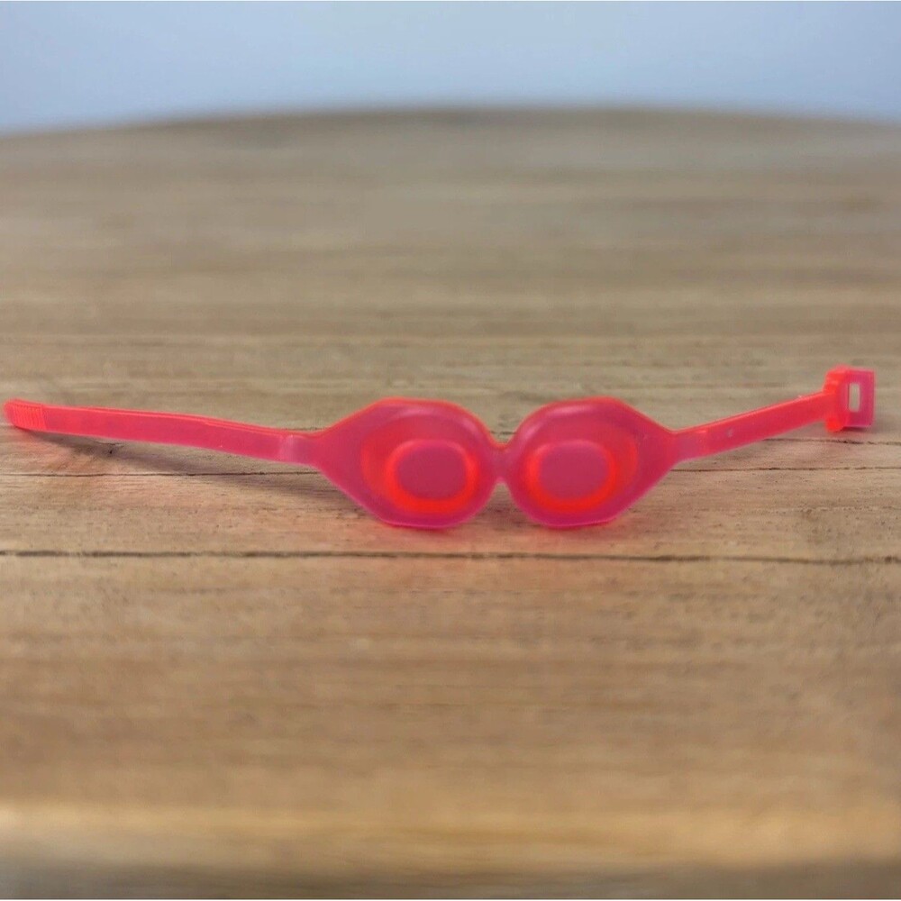Vintage Maxie Makin’ Waves Swim Goggles Only Pink 80s Toy Accessory